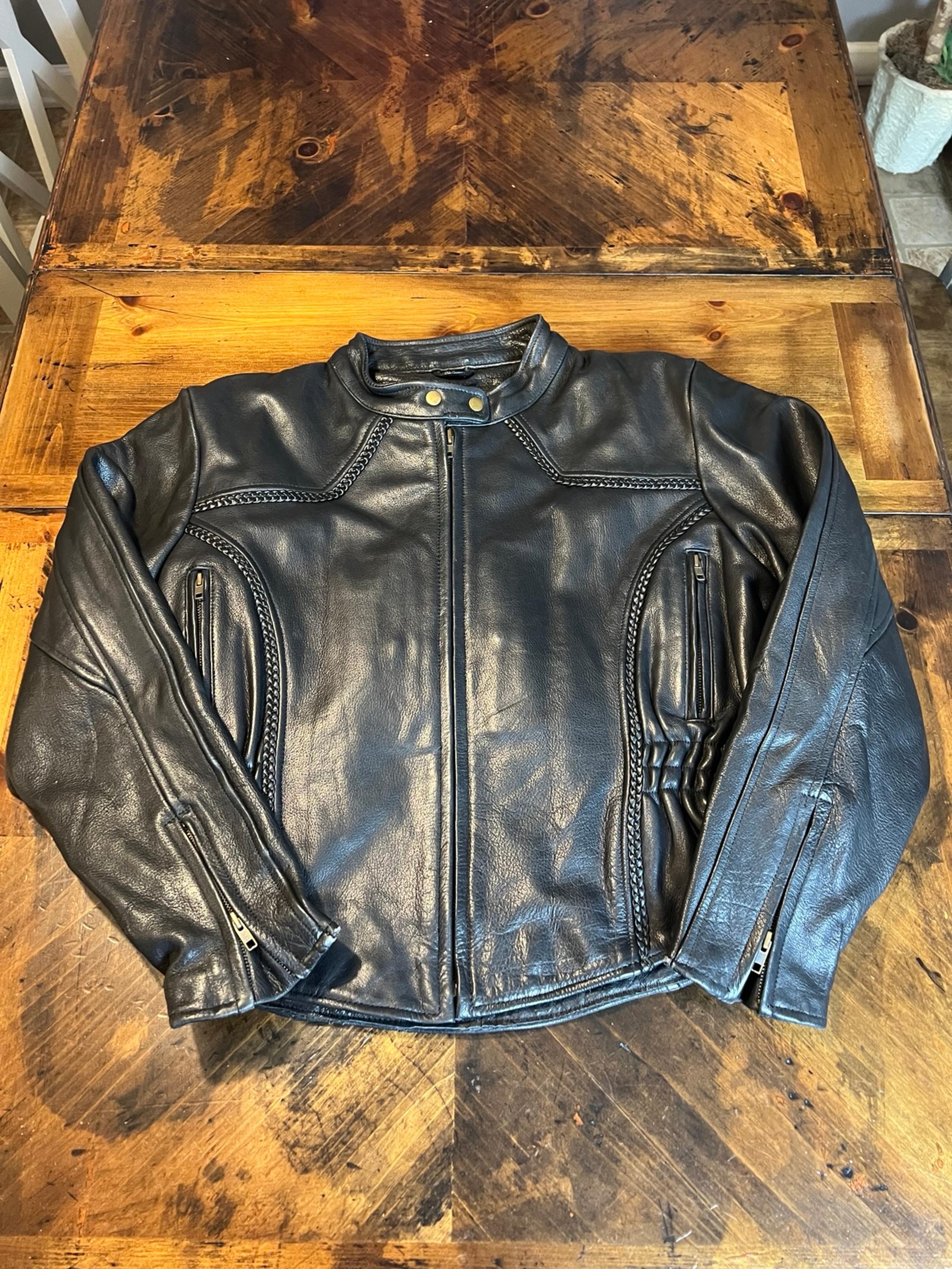 Allstate Leather Women’s Leather Jacket Size 3XL