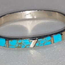 Turquoise 925 Mex Bangle