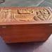 Hand carved - jewelry box