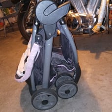Baby girl stroller