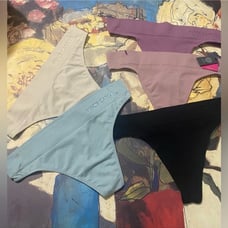 5 Seamless Thongs (size:M)
