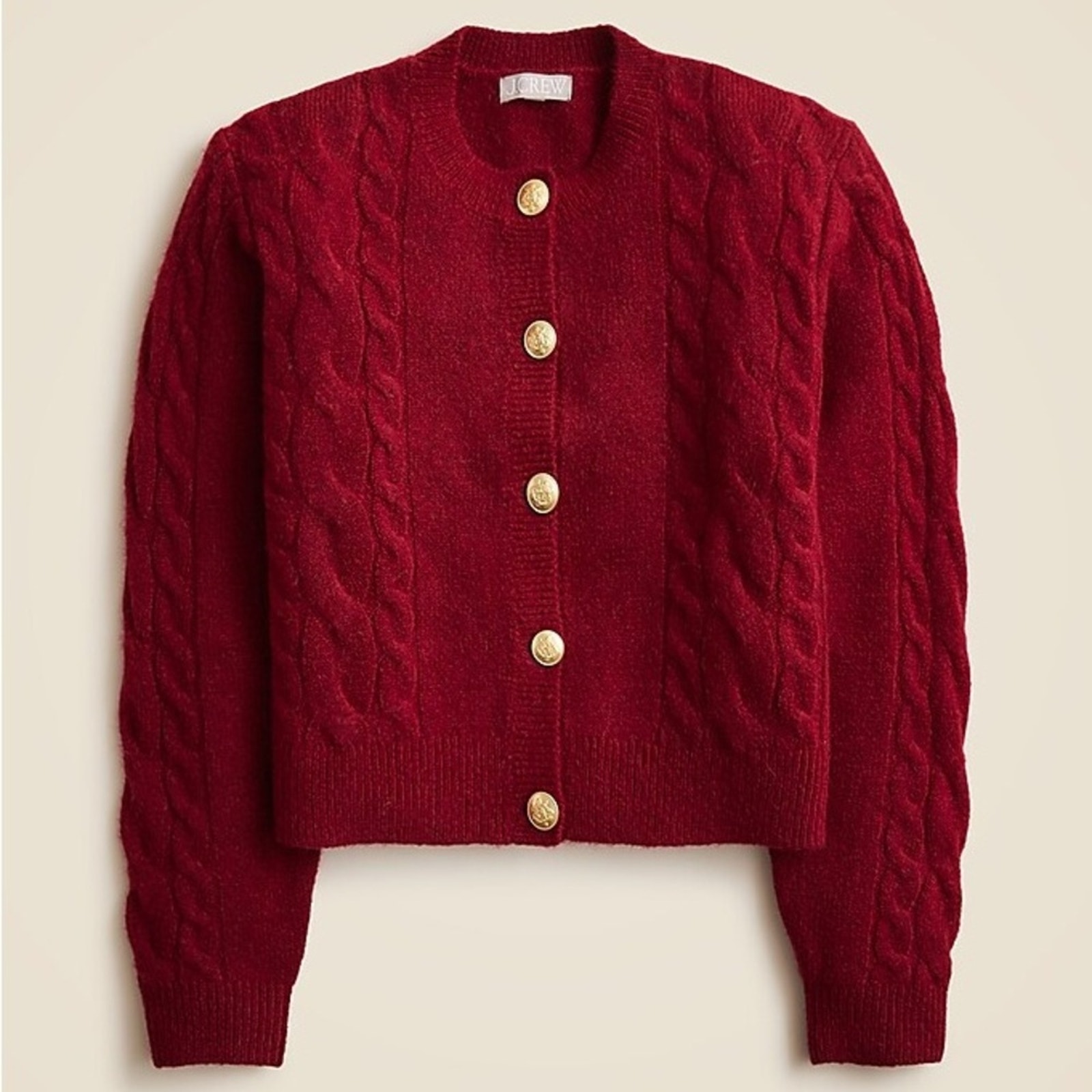 J. Crew Cable-Knit Cardigan Sweater Size: XS, NWT