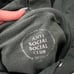 Anti social social club hoodie (green w gold glitter)