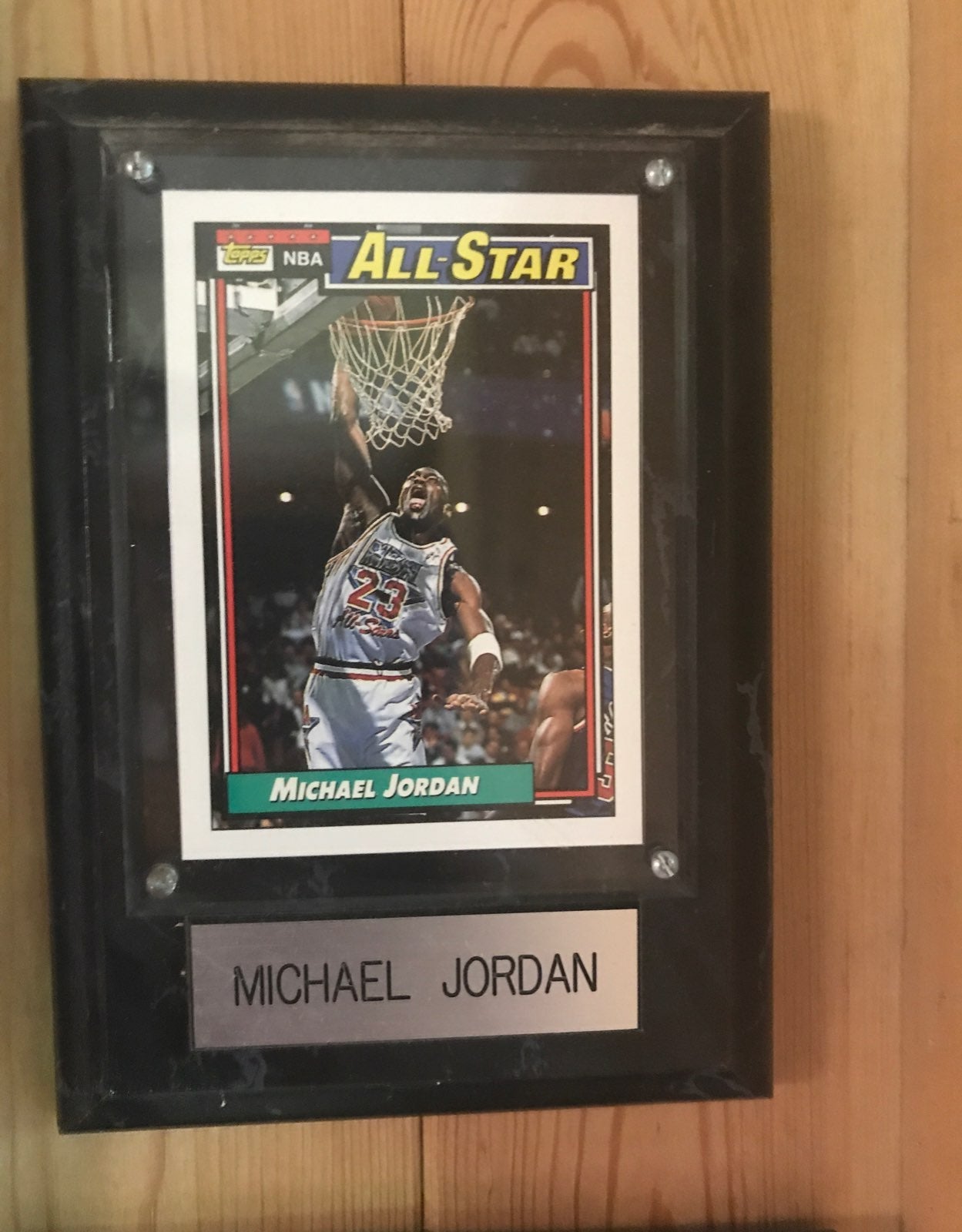 Michael Jordan Topps all star card 1992-