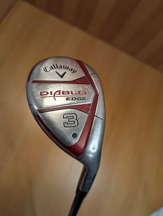 Callaway Diablo Edge 3 HYBRID 3H 21° 60g Graphite R-Flex RH 41 Inch - VGUC