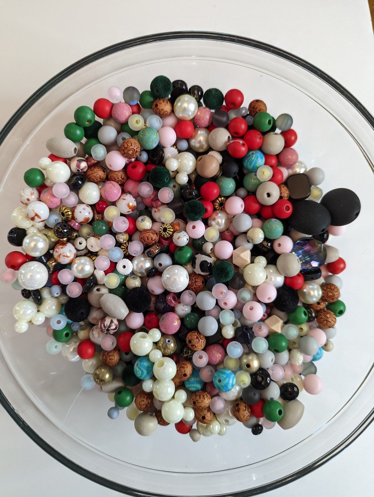 Large lot of Mixed Beads for Jewelry Making