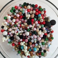 Large lot of Mixed Beads for Jewelry Making