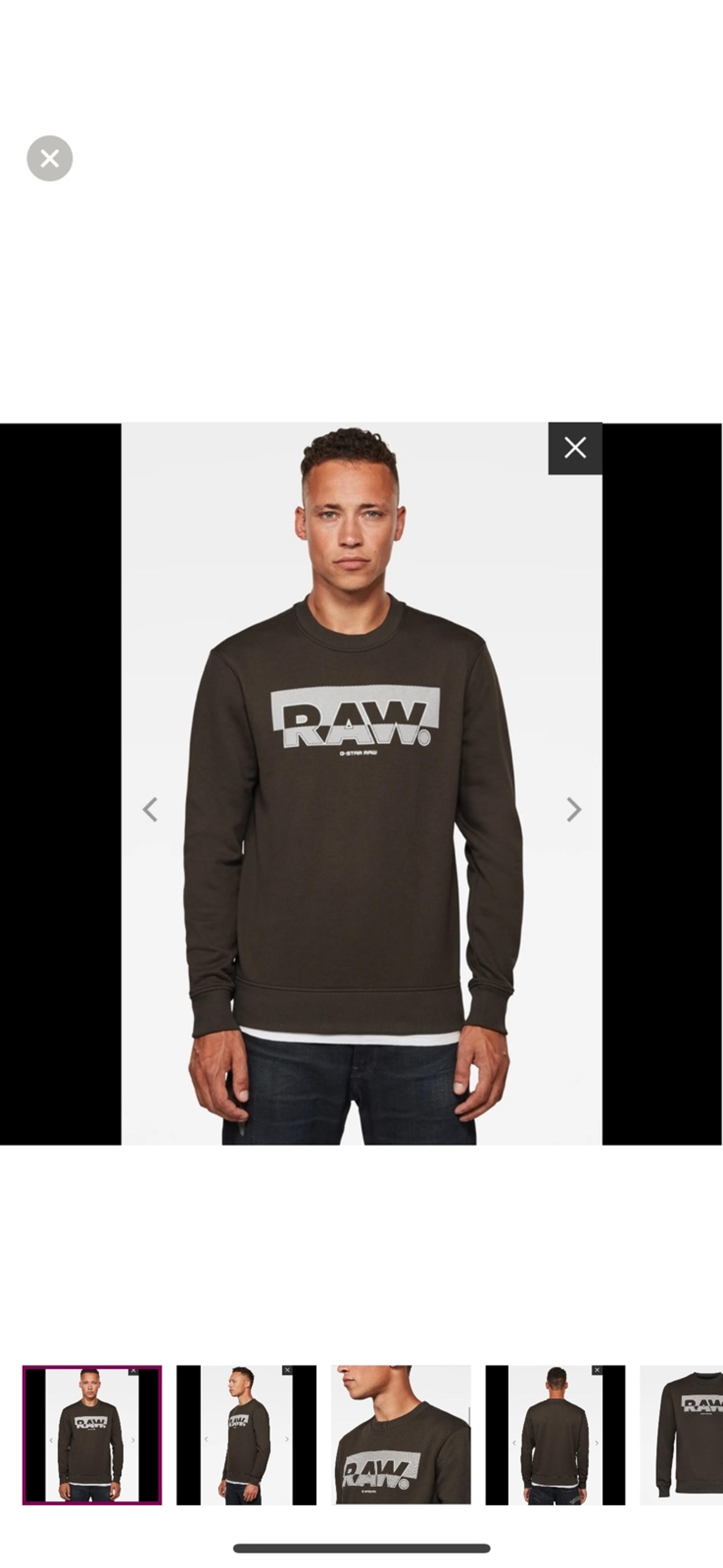 Men’s G-Star Raw Pullover Sweatshirt