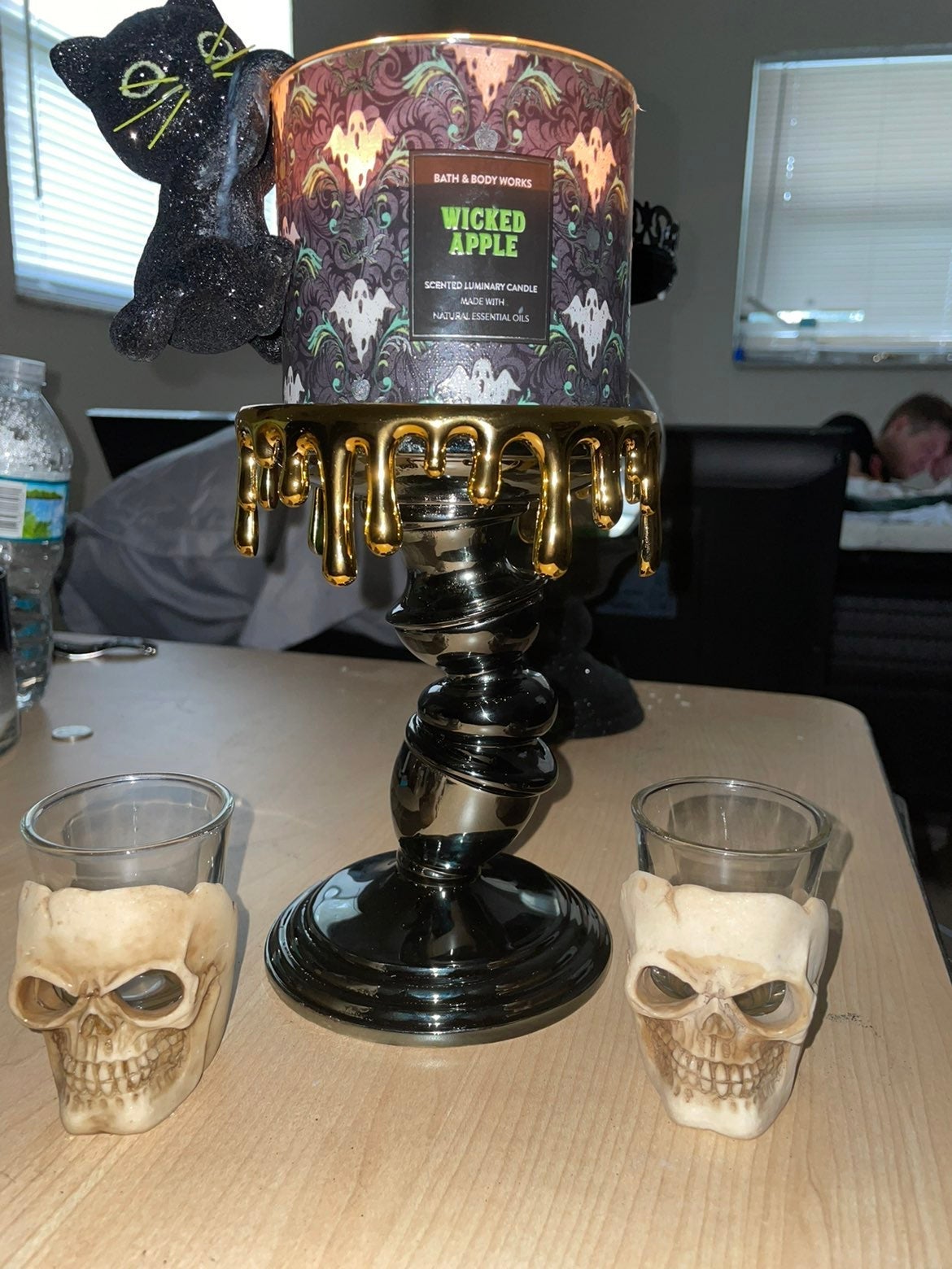 Bath and Body Works halloween candle hol