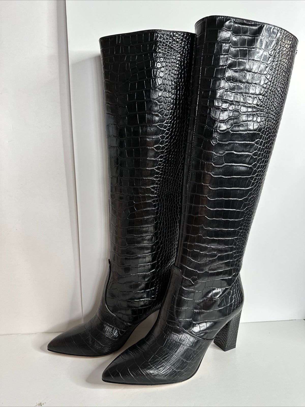 Mattie Capezzani St. Cocco Black Croco Boots