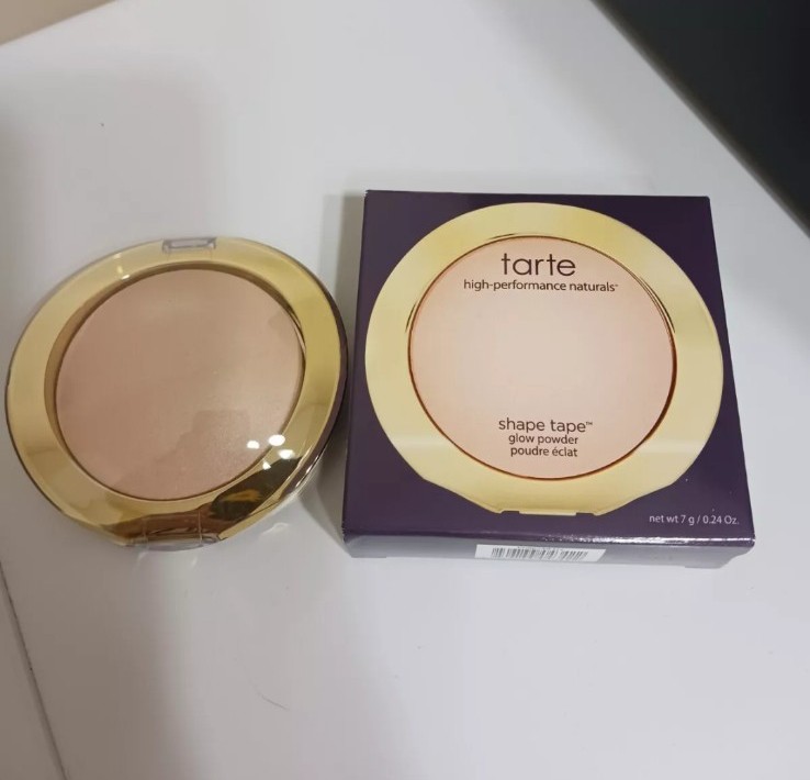 tarte Shape Tape Glow Powder SUNLIT (sheer opalescent glow) 0.24 oz/7 g BNIB