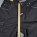 NWT Paco Jeans Men's Shorts Jet Black Cargo Dead Stock Size 36 Y2K