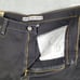 NWT Paco Jeans Men's Shorts Jet Black Cargo Dead Stock Size 36 Y2K