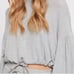 L*Space Gray Venice Beach Hoodie Sz XS/S