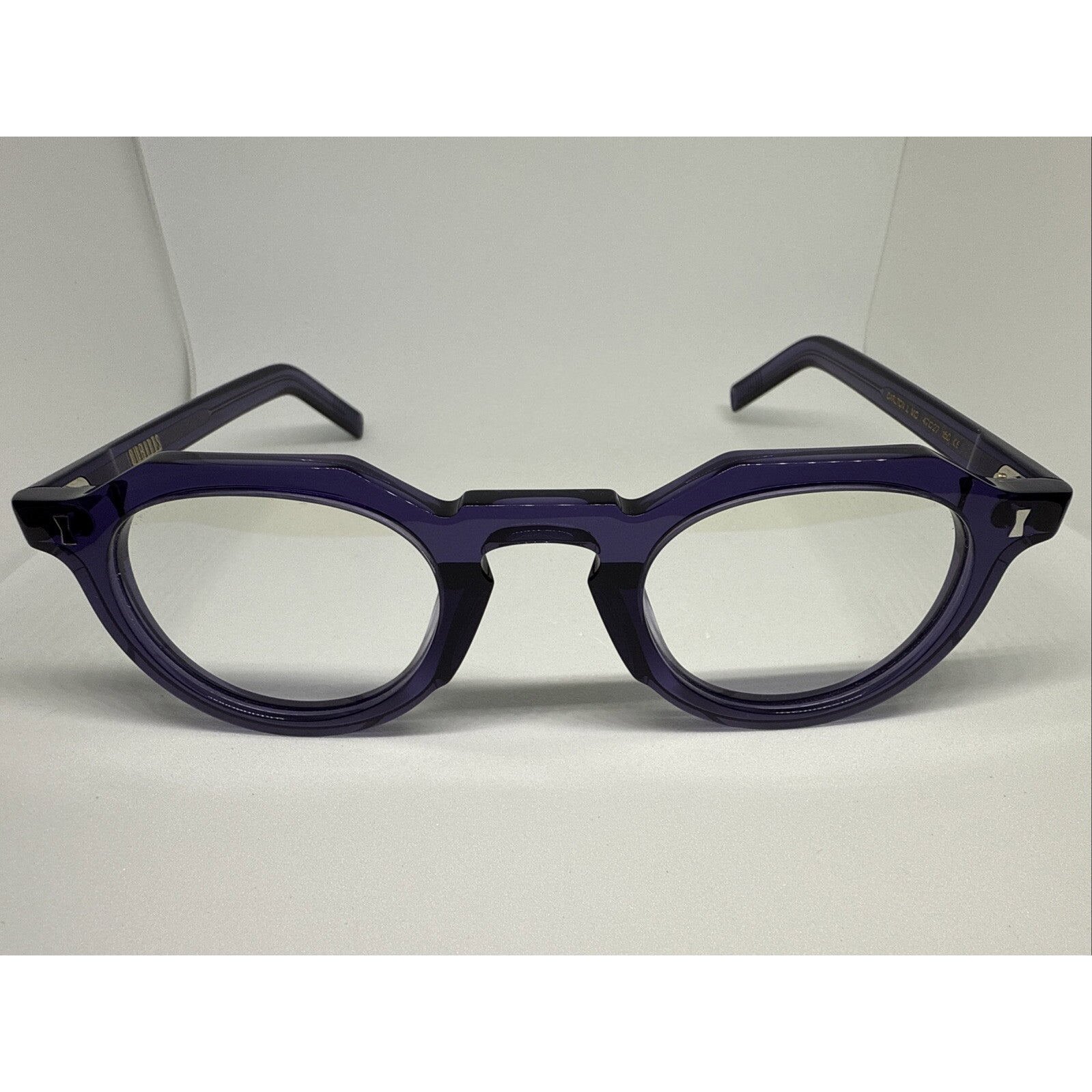 Cubitts Carlton Clear Violet Frame 47mm Eyeglasses