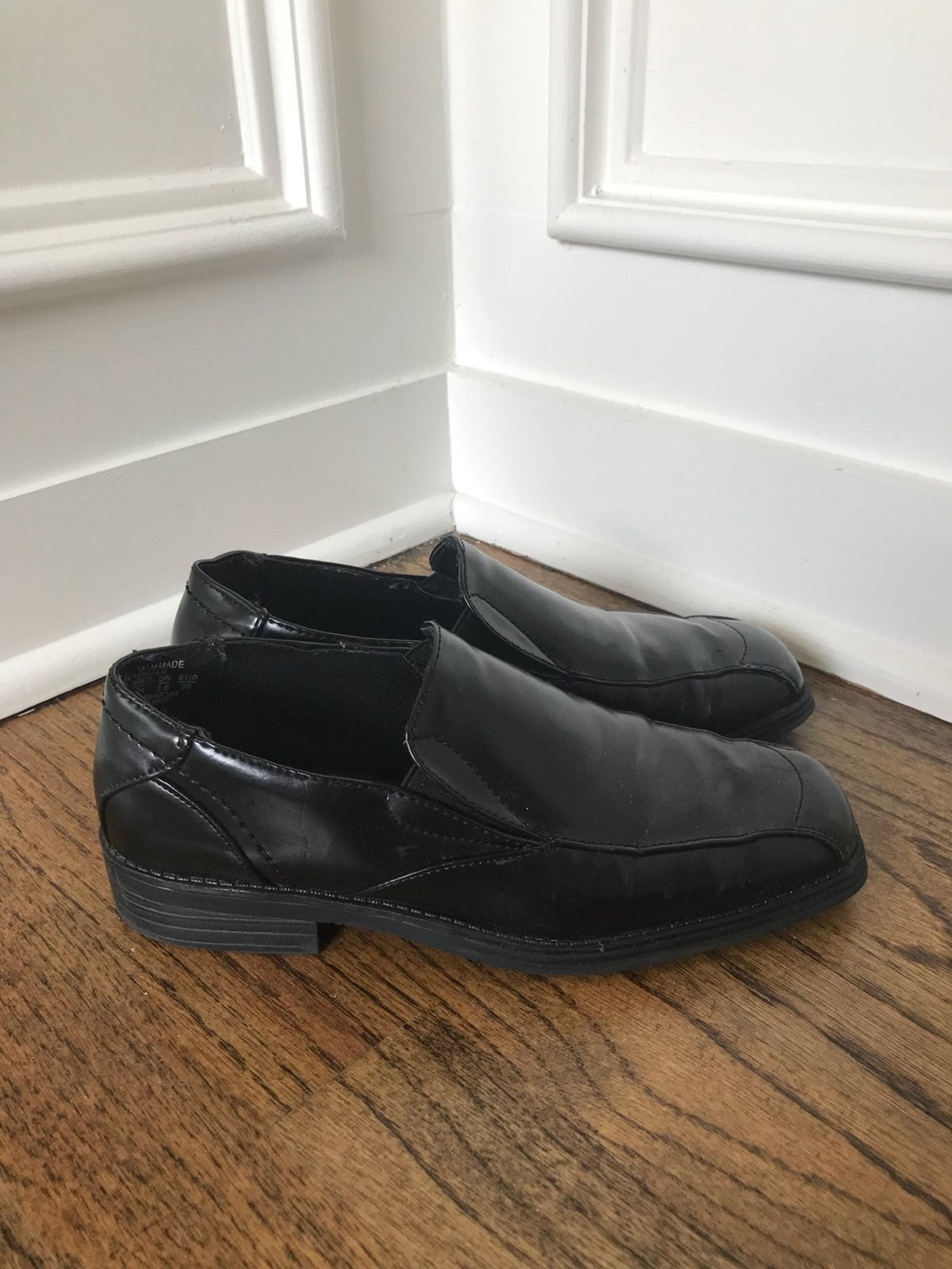 Boy’s Black Leather Shoes