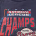 Vintage 1992 Braves National League Champs T Large