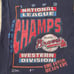 Vintage 1992 Braves National League Champs T Large