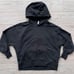Lululemon Womens Black Speckled Pima Cotton Long Sleeve Pullover Hoodie Size 4