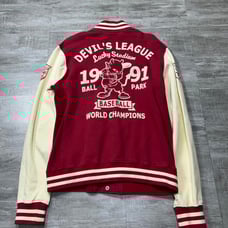 Tedman Sweat Stadium Jacket with Double-Sided Logo