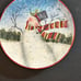 Certified international 4 dessert plates 9 Enchanted Snowman Susan Winget