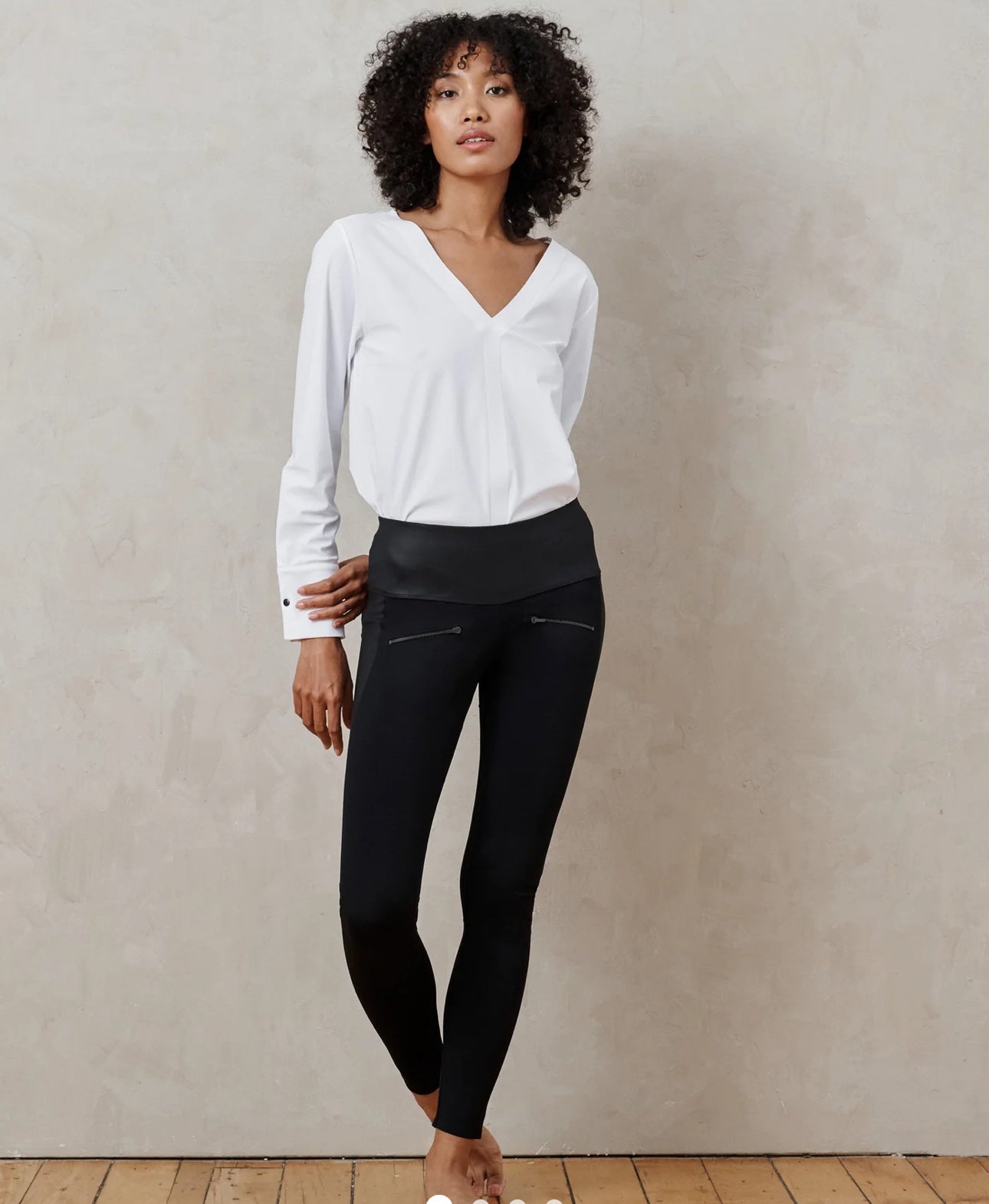 Aday throw and roll leggings