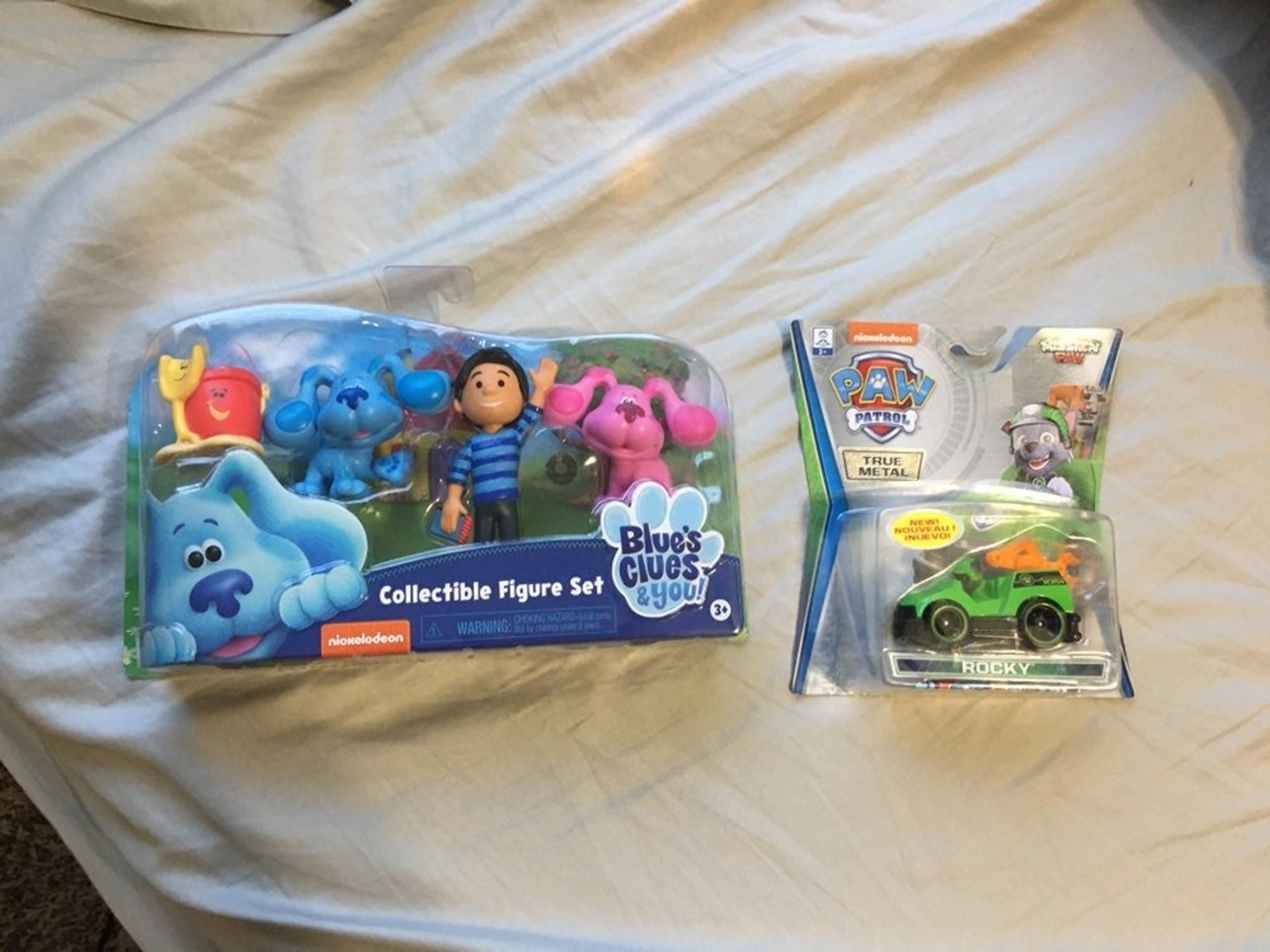 BLUE'S CLUES AND PAW PATROL TOY BUNDLE