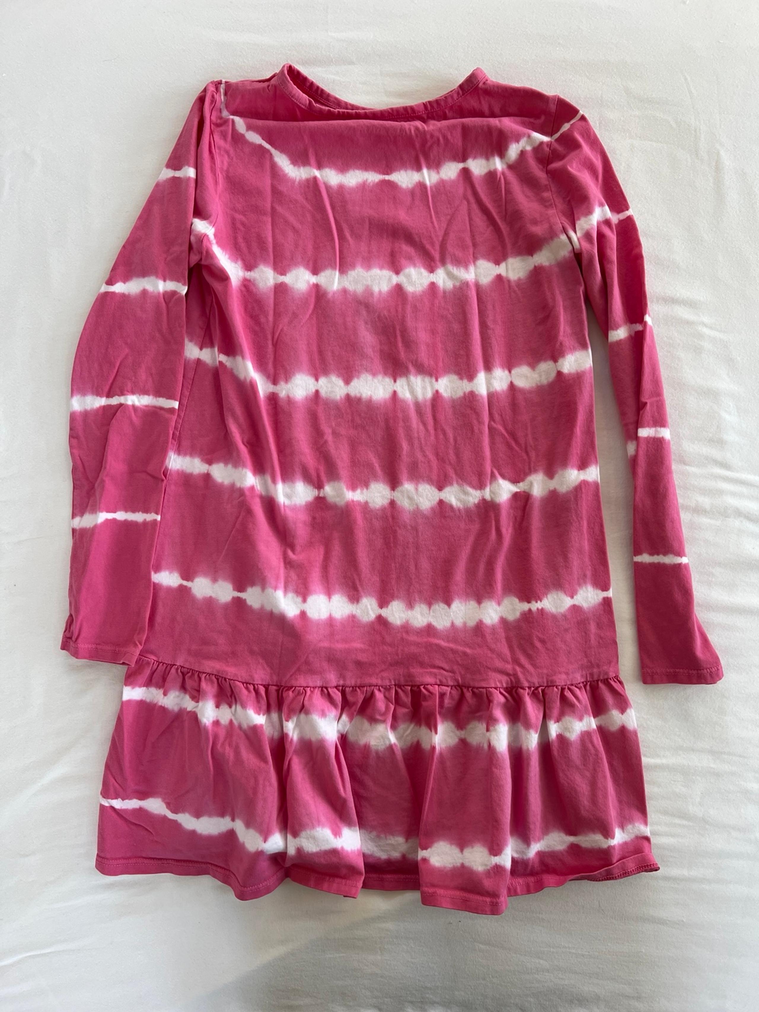 Pink Vinyard Vines Dress, Girls Medium