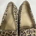 Dansko Odina animal print perforated leather flats size 39