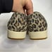 Dansko Odina animal print perforated leather flats size 39