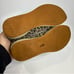 Dansko Odina animal print perforated leather flats size 39