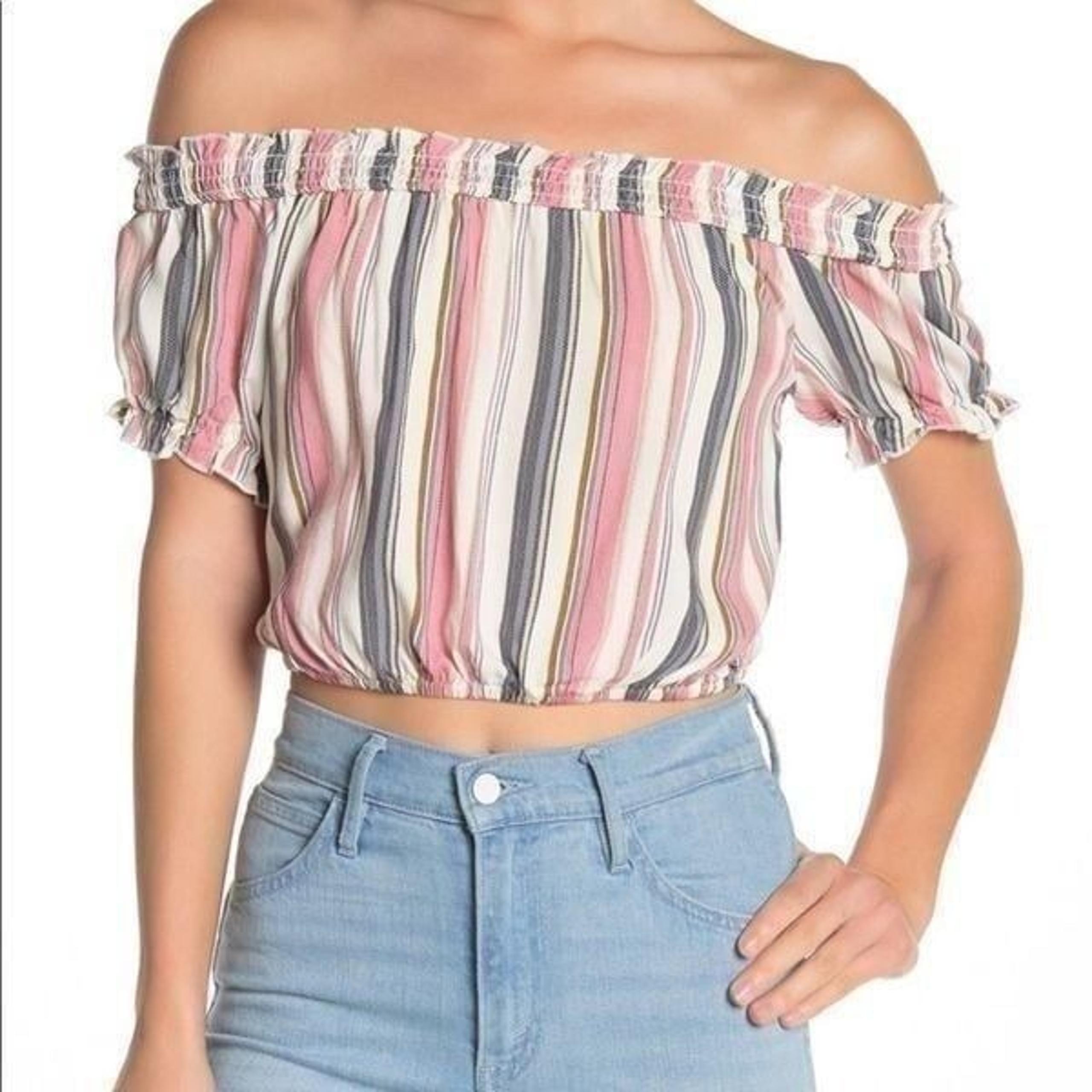 Ten Sixty Sherman Smocked Crop Top!