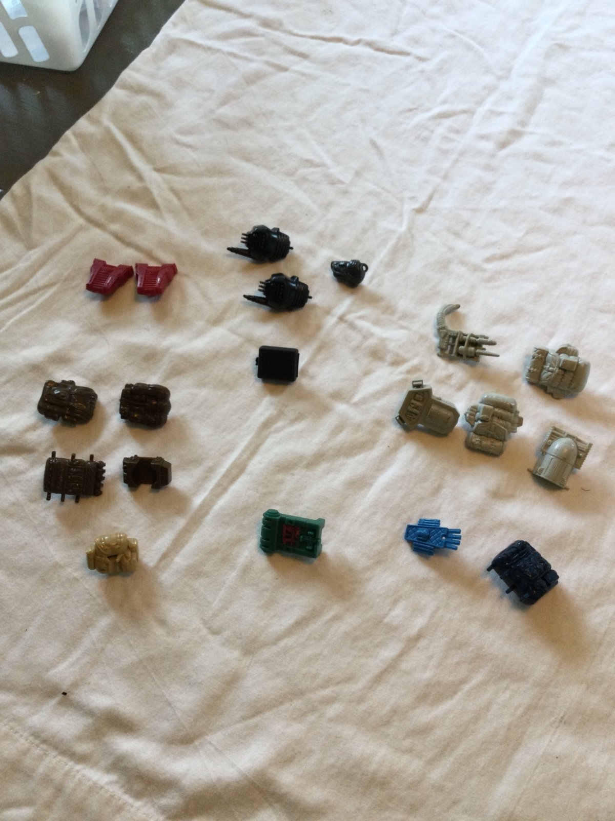 LOT: vintage Gi Joe backpacks