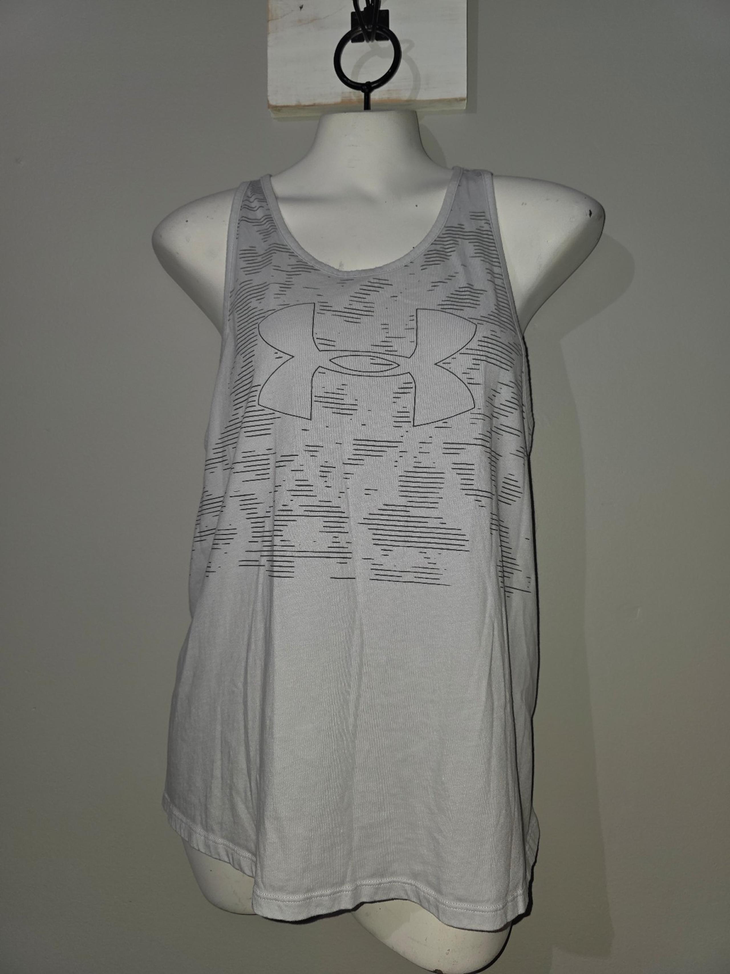 Loose Fit UNDER ARMOUR Women's Logo Athletic Tank Top Size Medium