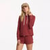 Vuori Halo Essential Hoodie Currant Heather Size Medium VW226