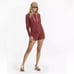 Vuori Halo Essential Hoodie Currant Heather Size Medium VW226