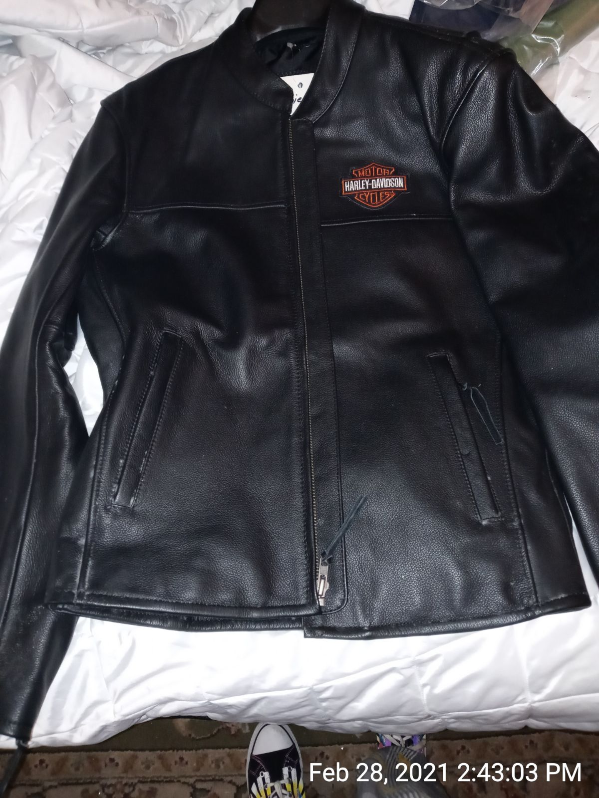 Women's new Harley Davidson Leather Jack