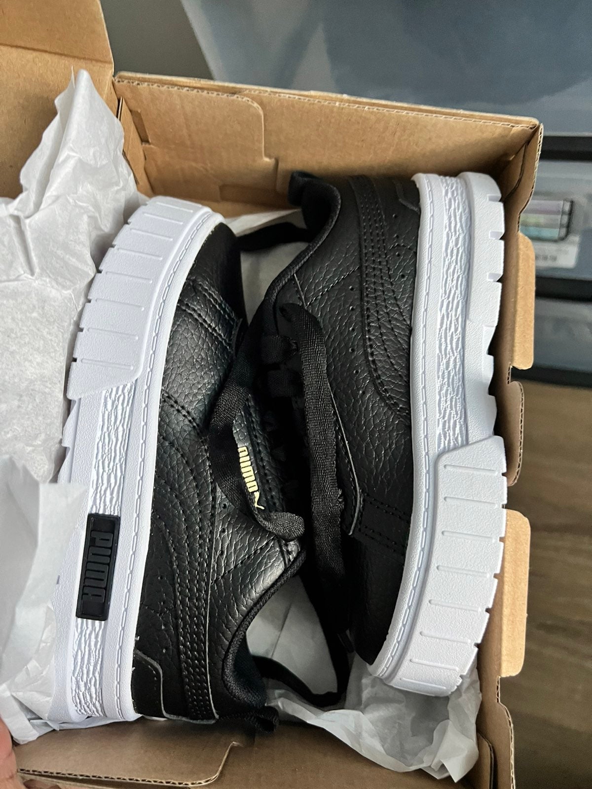 PUMA platform shoes