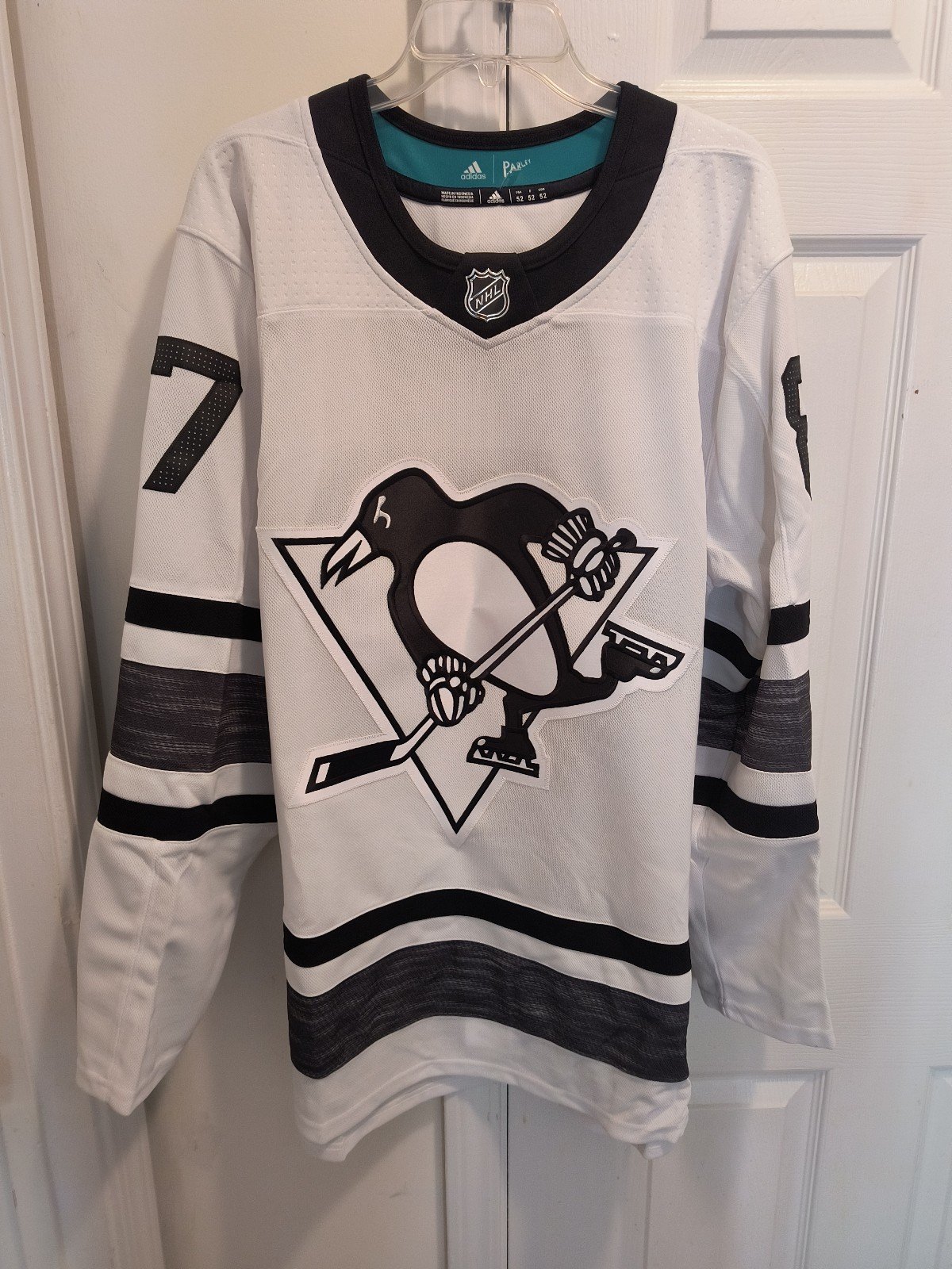 Adidas Parley Sidney Crosby All Stitched Pittsburgh Penguins All Star Jersey