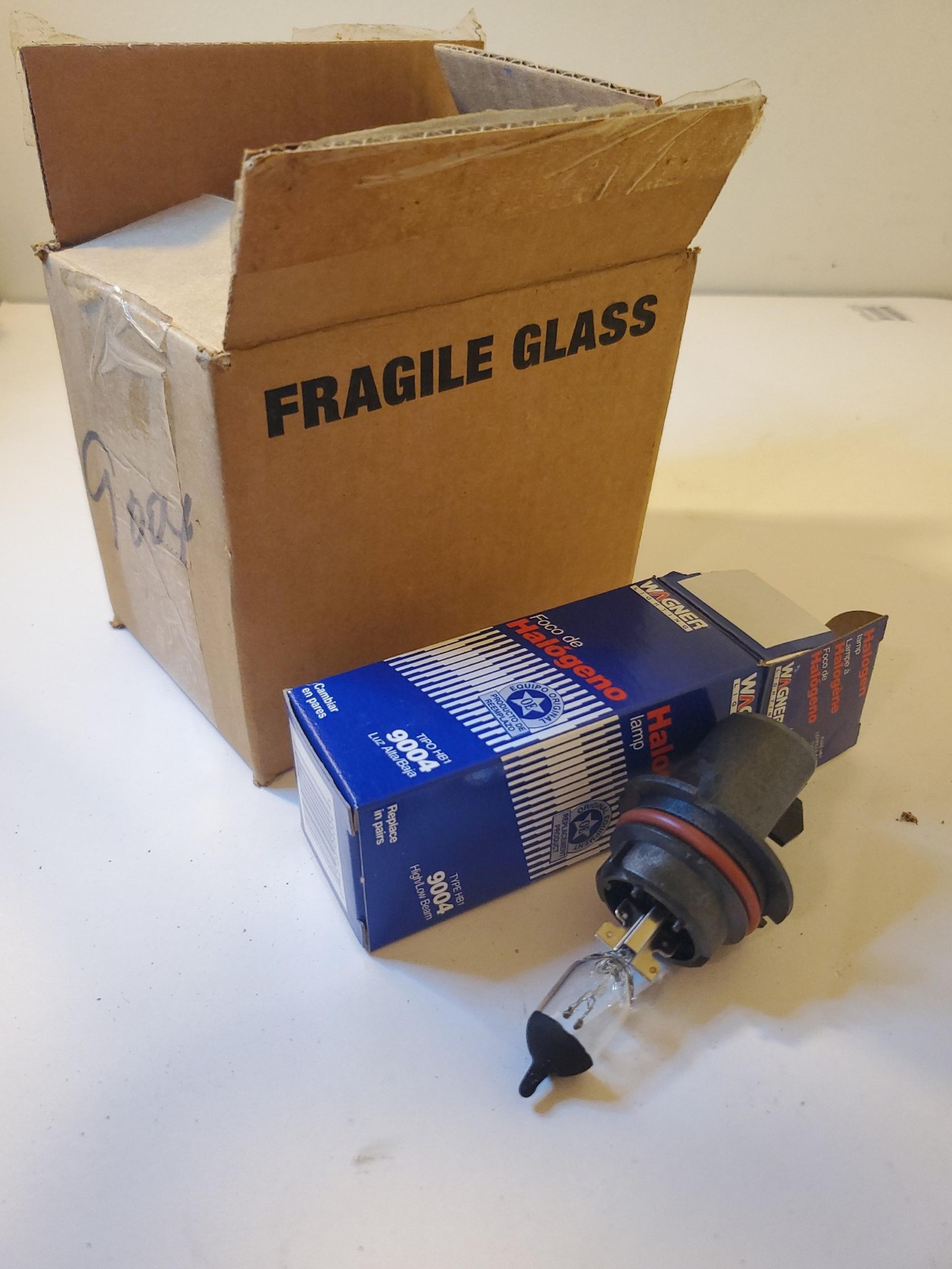 Box of 6 Wagner 9004 Lighting Exterior Headlights High Beam Low Beam
