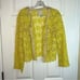 Anthropologie Elevenes Crocheted Cardigan Size Medium Great Used Condition