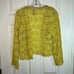 Anthropologie Elevenes Crocheted Cardigan Size Medium Great Used Condition
