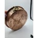 Antique Hammered Copper Baking Pan, c.1880’s, Rivited Brass Ring Tin Lined 8.5