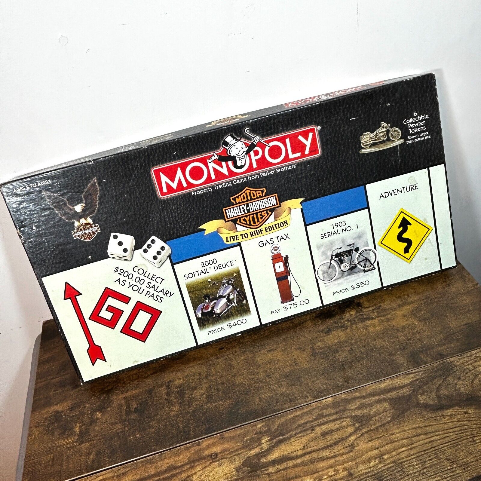 Monopoly Harley Davidson: Live To Ride Edition Board Game - Complete