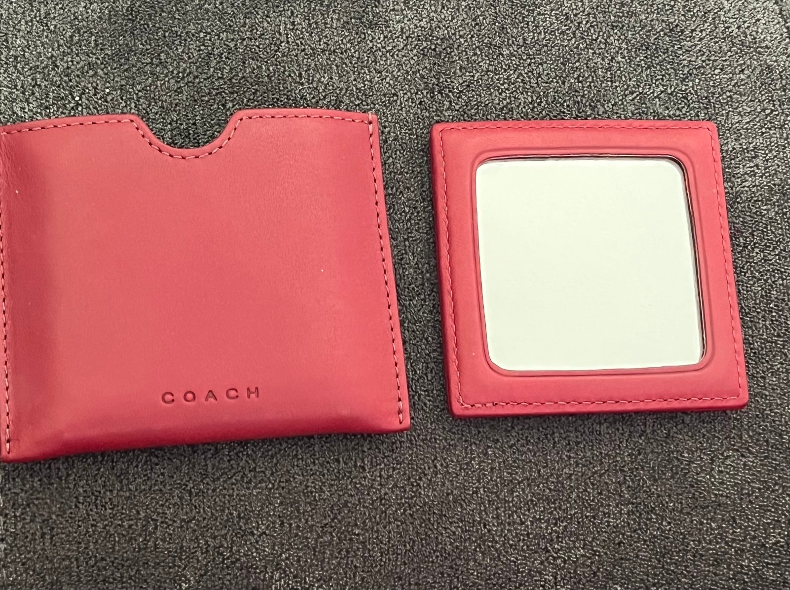 Coach Vintage Mirror with Case Holder