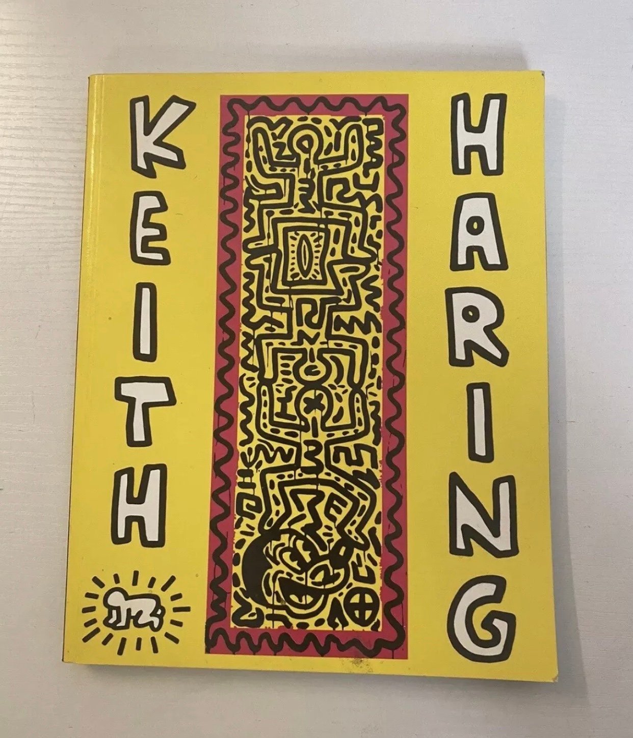Vintage Keith Haring Future Primeval First Edition Book 1990 Blinderman Rare