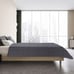 60 x 80 Premium Grey Weighted Blanket 20lbs Reduce Stress Promote Deep Sleep