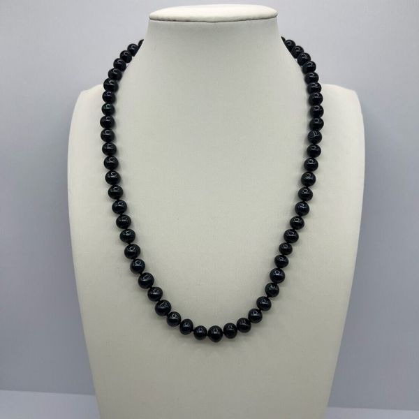 Pearl Necklace 7-8 mm Hand Knotted Salt Water Classic Heritage Vintage 80’s
