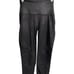 Spanx Moto Black High Rise Faux Leather Pull On Motorcycle Leggings Size Large