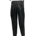 Spanx Moto Black High Rise Faux Leather Pull On Motorcycle Leggings Size Large